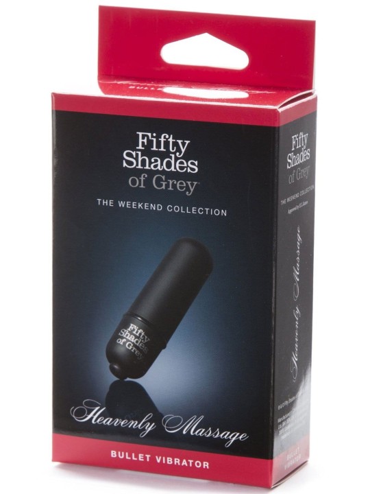 VIBRATORE BULLET 50 SFUMATURE DI GRIGIO "MASSAGGIO PARADISIACO" VIBRATORE BULLET 50 SFUMATURE DI GRIGIO "MASSAGGIO PARADISIACO"