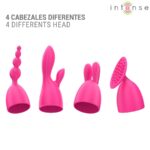 INTENSE - VIBRATORE CHER CON 20 MODALIT? E TESTINE INTERCAMBIABILI - immagine 7