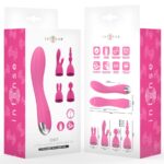 INTENSE - VIBRATORE CHER CON 20 MODALIT? E TESTINE INTERCAMBIABILI - immagine 4