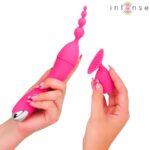 INTENSE - VIBRATORE CHER CON 20 MODALIT? E TESTINE INTERCAMBIABILI - immagine 6
